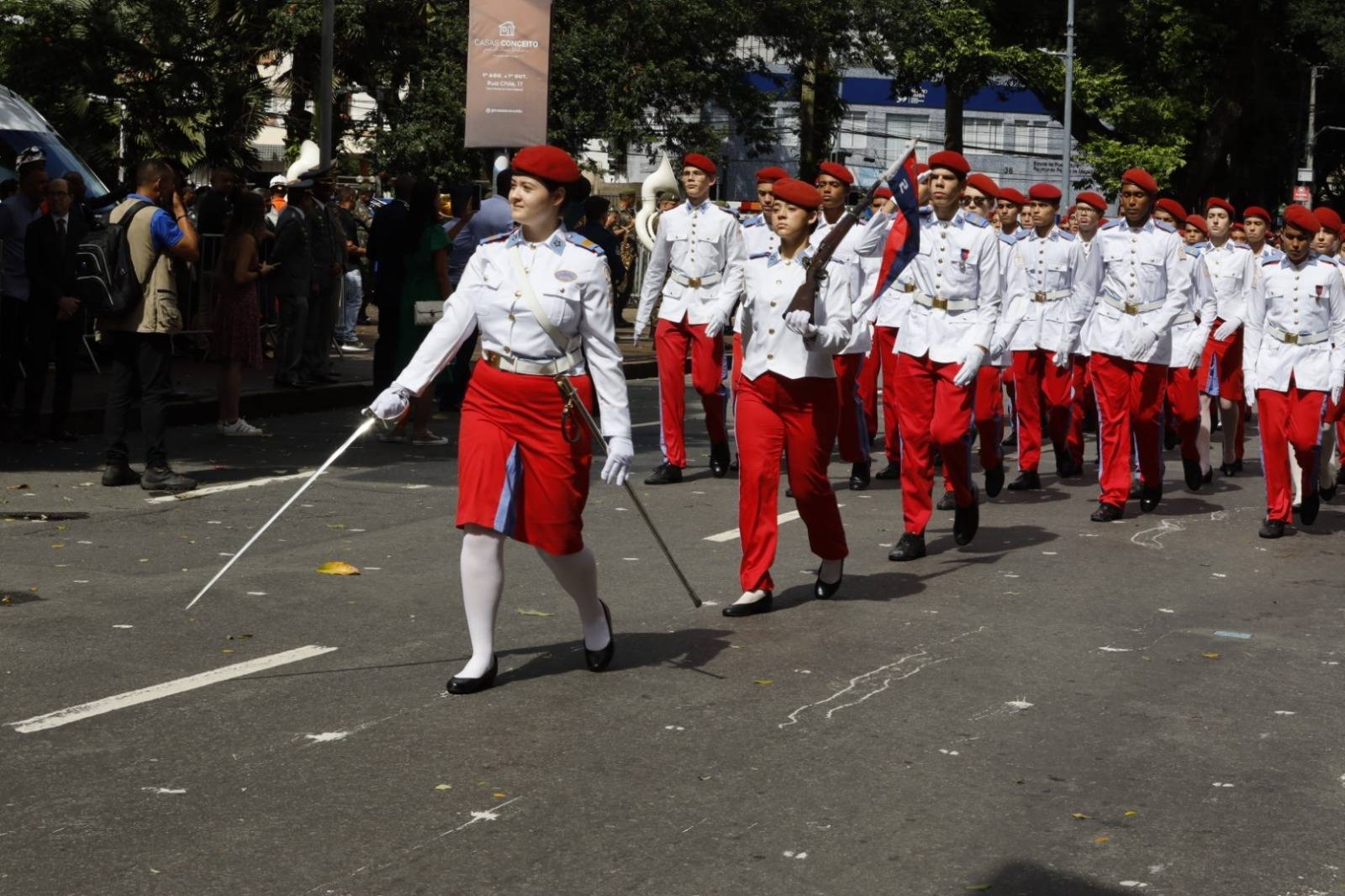 Desfiles cívicos marcam comemorações da Independência no Campo Grande