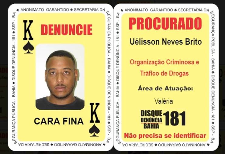 Rei de Espadas do baralho do crime e líder de facção morre em confronto com policia