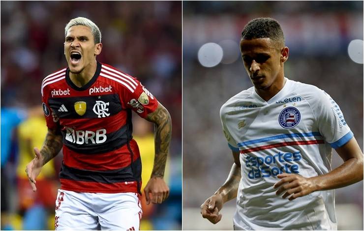 Com pênalti polêmico e expulsão, Flamengo bate Bahia no Maracanã