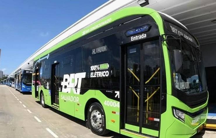 Salvador ganha nesta segunda-feira maior terminal de eletrocarga para ônibus do BRT do país