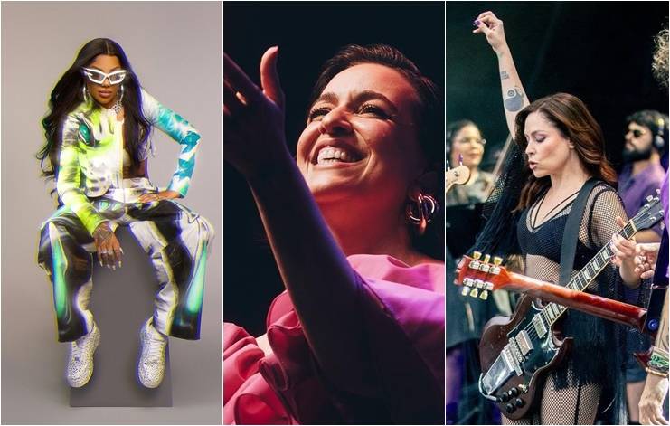 Agenda Cultural: fim de semana em Salvador terá shows de Ludmilla, Roberta Sá e Pitty