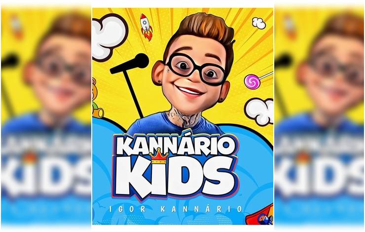 'Kannário Kids': Igor Kannário marca live para público infantil em redes sociais