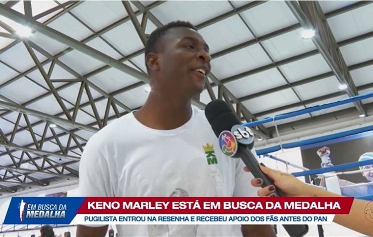 Medalhista de prata em Lima, baiano Keno Marley luta pelo ouro no Pan de Santiago