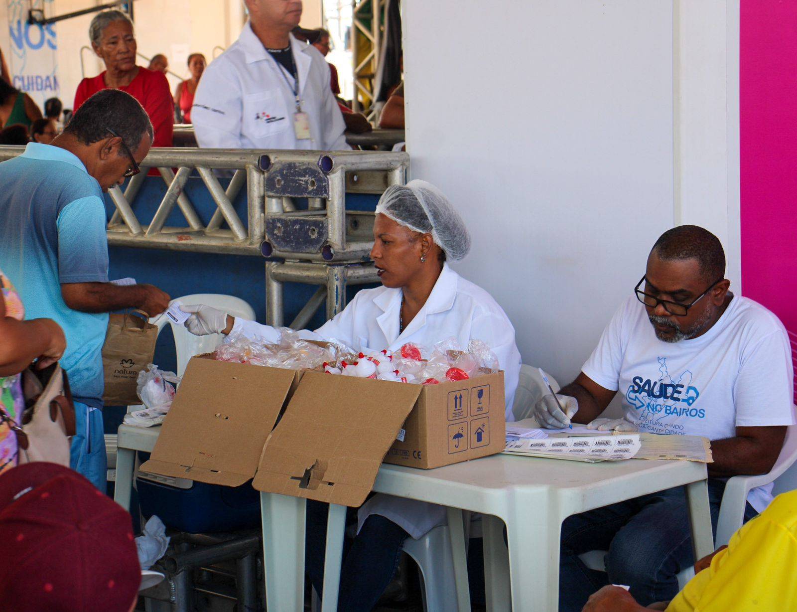 Saúde nos Bairros fica no Trobogy, em Salvador, até o dia 28 de outubro