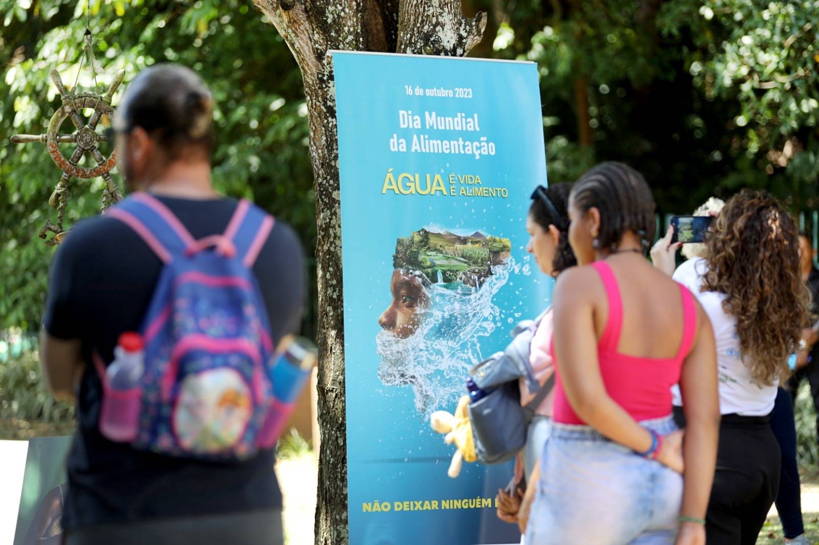 Evento no Parque da Cidade celebra a importância da água e da nutrição