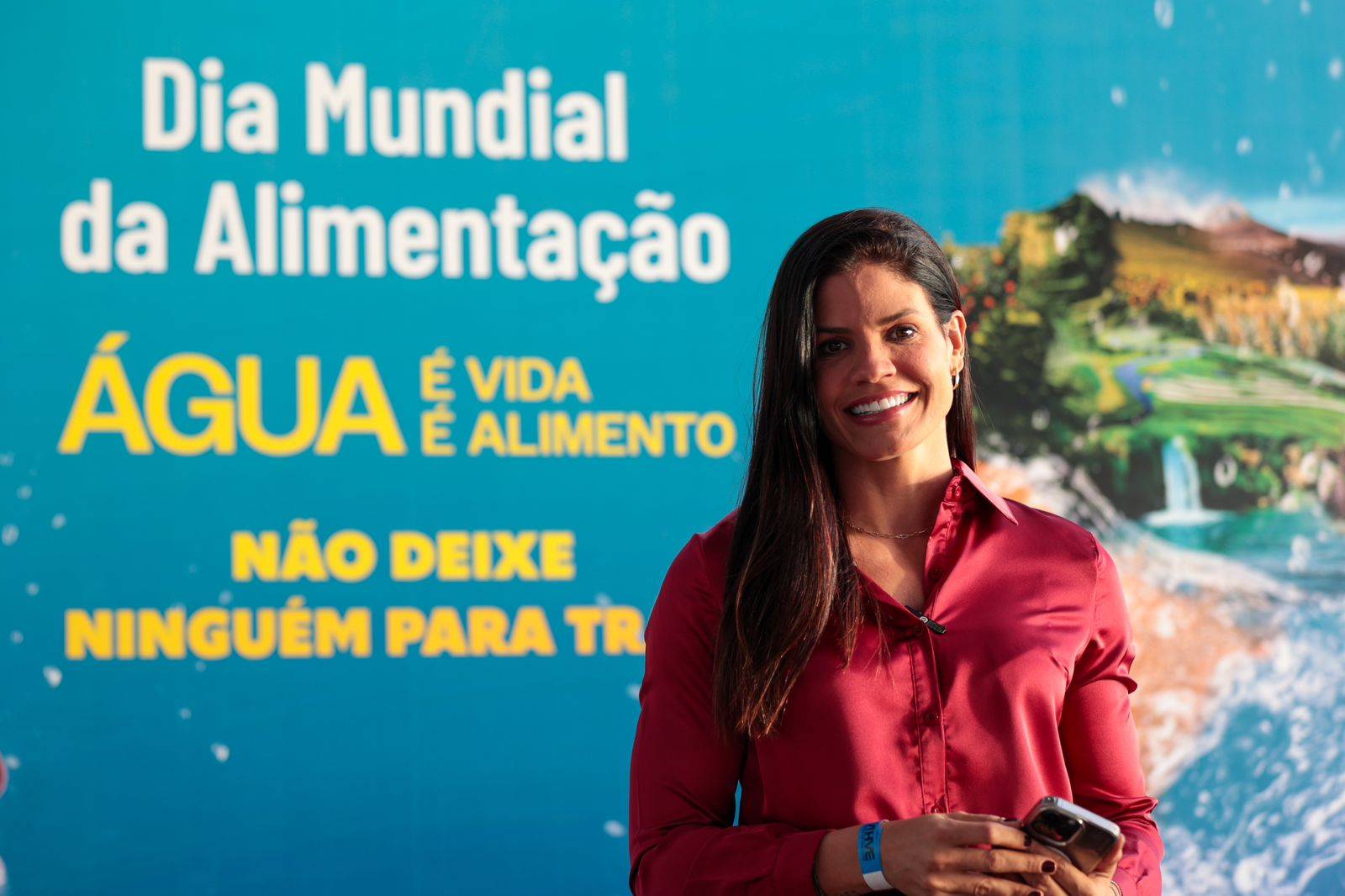 Em Dia Mundial da Alimentação, secretária Larissa Moraes defende a água por ‘papel crucial na agricultura’