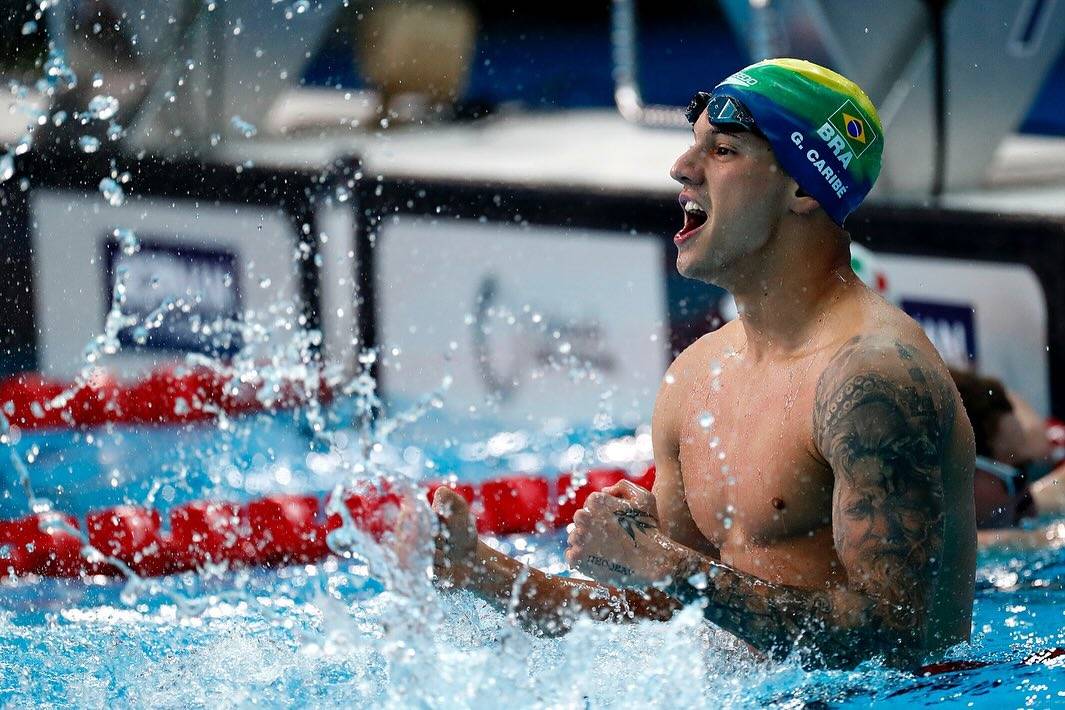 Baiano Guilherme Caribé vence prova e garante 3º ouro no Pan