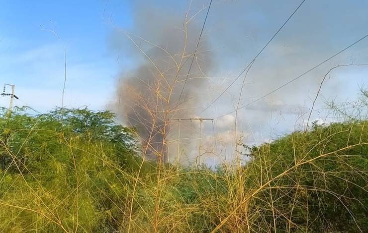 Período de seca na Bahia aumenta risco de queimadas perto da rede elétrica; confira como evitar