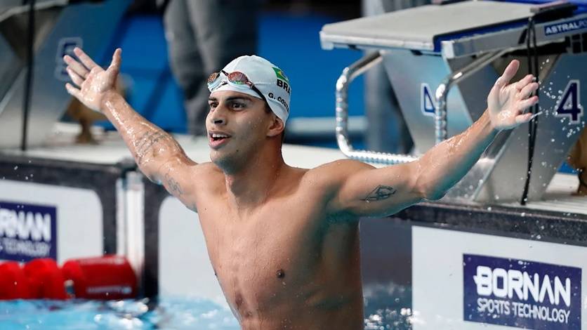 Guilherme Costa conquista 4º ouro no Pan 2023; natação brasileira alcança 25 medalhas