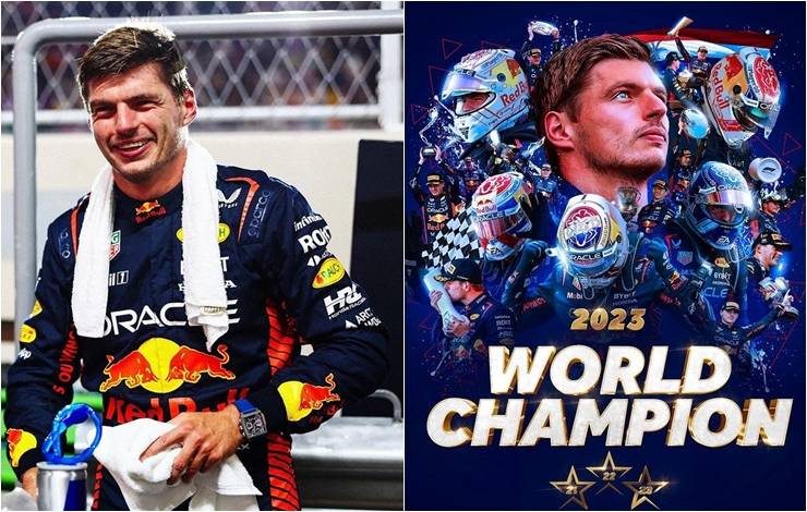 Após batida de rival, Max Verstappen garante tricampeonato de F1