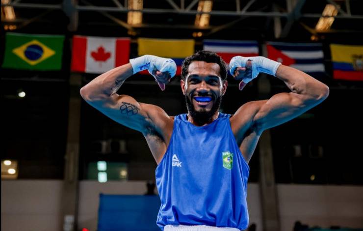 Brasil no Pan: Boxeador 'Bolinha' vence na estreia em Santiago