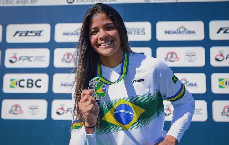 Em Busca da Medalha: baiana Paôla Reis é a promessa do bicicross nos Jogos Pan-Americanos de 2023