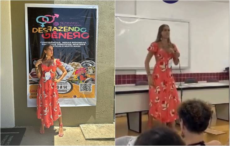 Cantora 'A Travestis' encena música durante aula em universidade e causa polêmica nas redes sociais