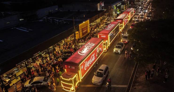 Caravana de natal da Coca-Cola vai rodar a Bahia a partir de sábado (11)