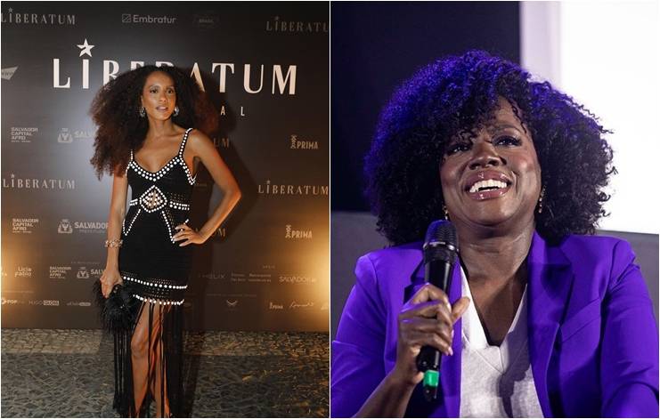 Viola Davis comenta em post parabenizando a atriz Taís Araújo