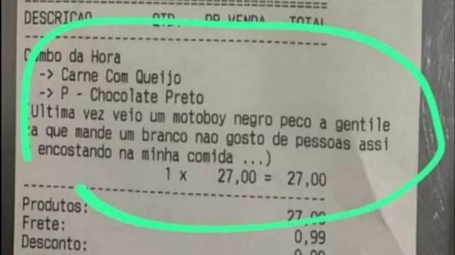 Dono de pastelaria forja caso de racismo e acaba indiciado pela Polícia Civil