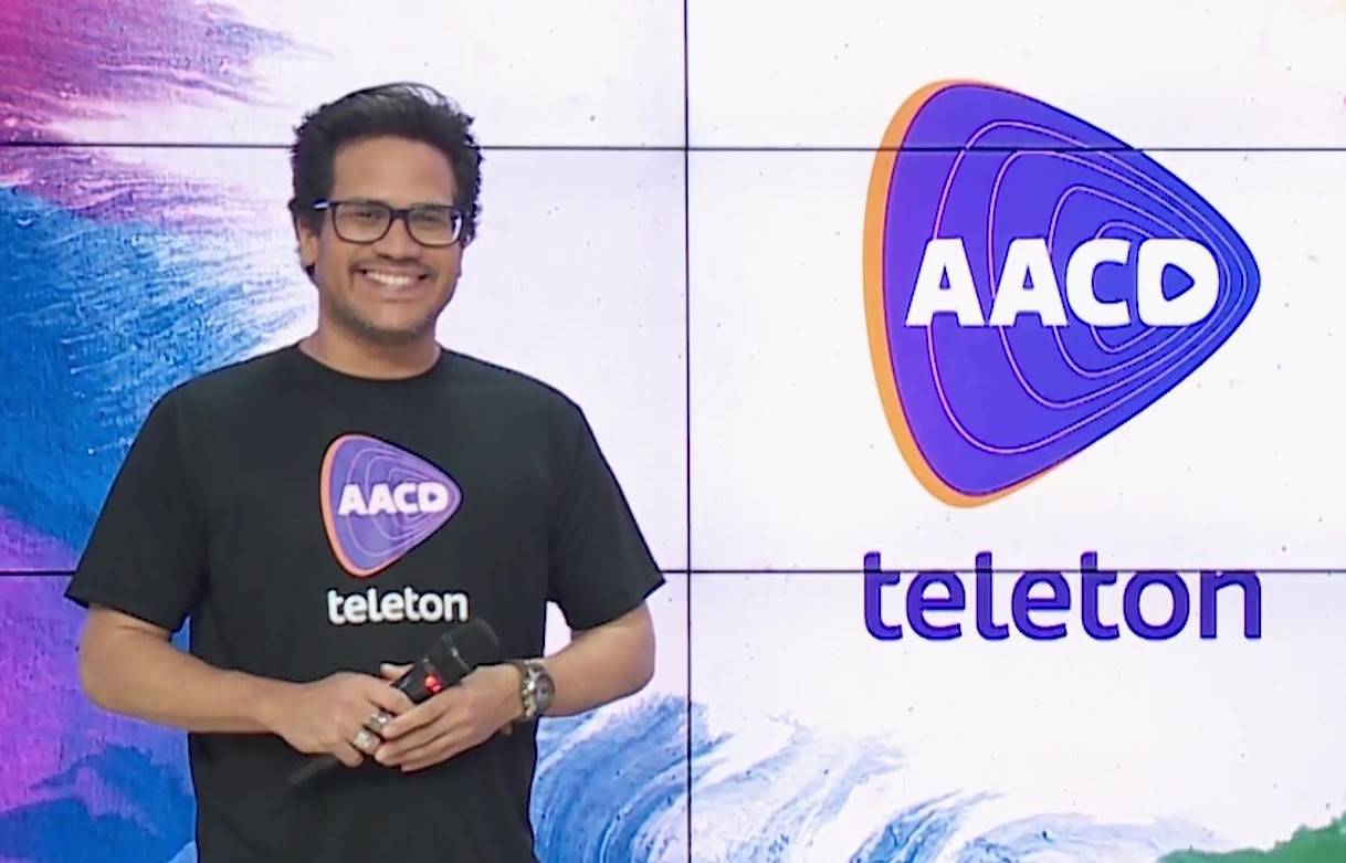 AACD Teleton é realizado nesta sexta (10) com cobertura de apresentador da TV Aratu