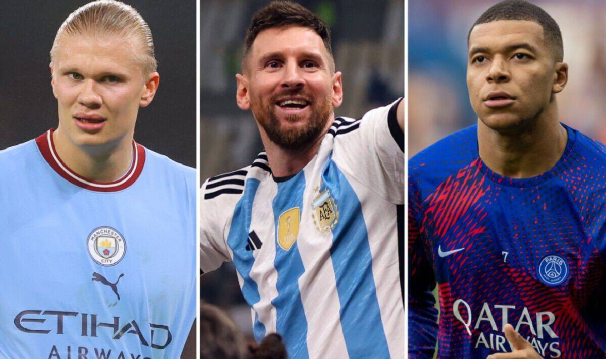 Messi, Haaland e Mbappé são indicados ao prêmio de melhor jogador do mundo pela FIFA