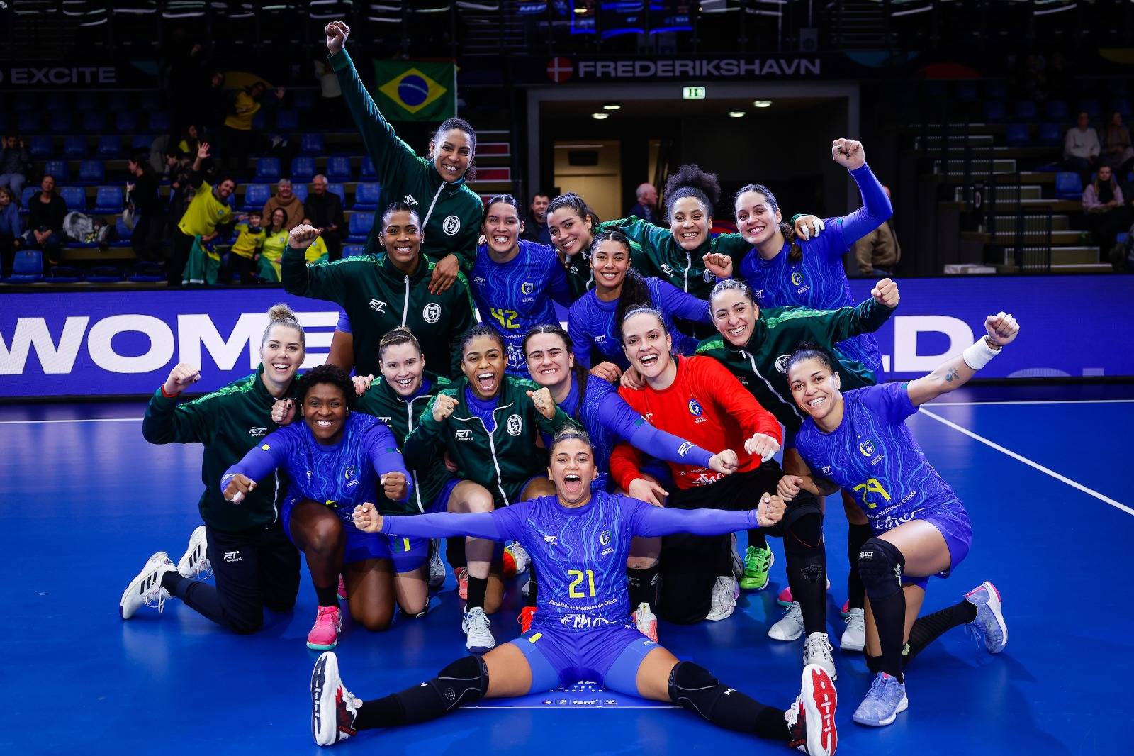 Brasil vence o Cazaquistão e garante vaga na segunda fase do Mundial de Handebol