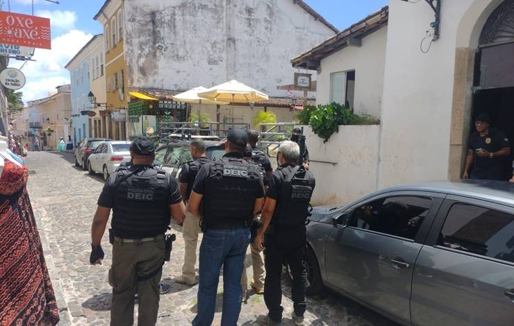 Suspeito de tráfico e roubo é preso no Centro Histórico