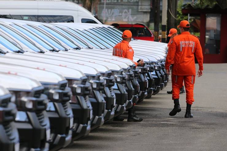 Novas viaturas reforçam o trabalho preventivo do Corpo de Bombeiros na Bahia