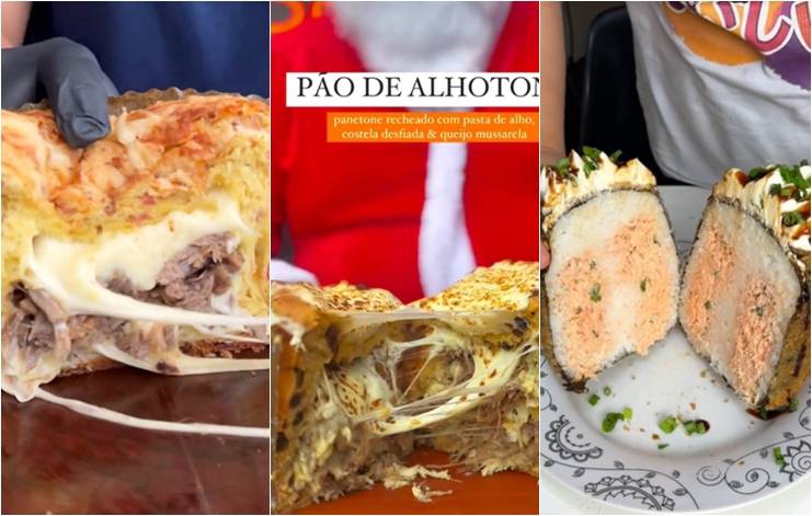 Churrascotone, sushitone e pão de alhotone: veja os panetones criativos que viralizaram nas redes sociais