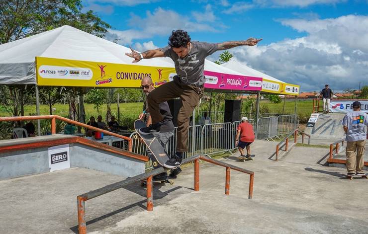 Finais do Circuito Baiano de Skate acontecem em Madre de Deus neste final de semana