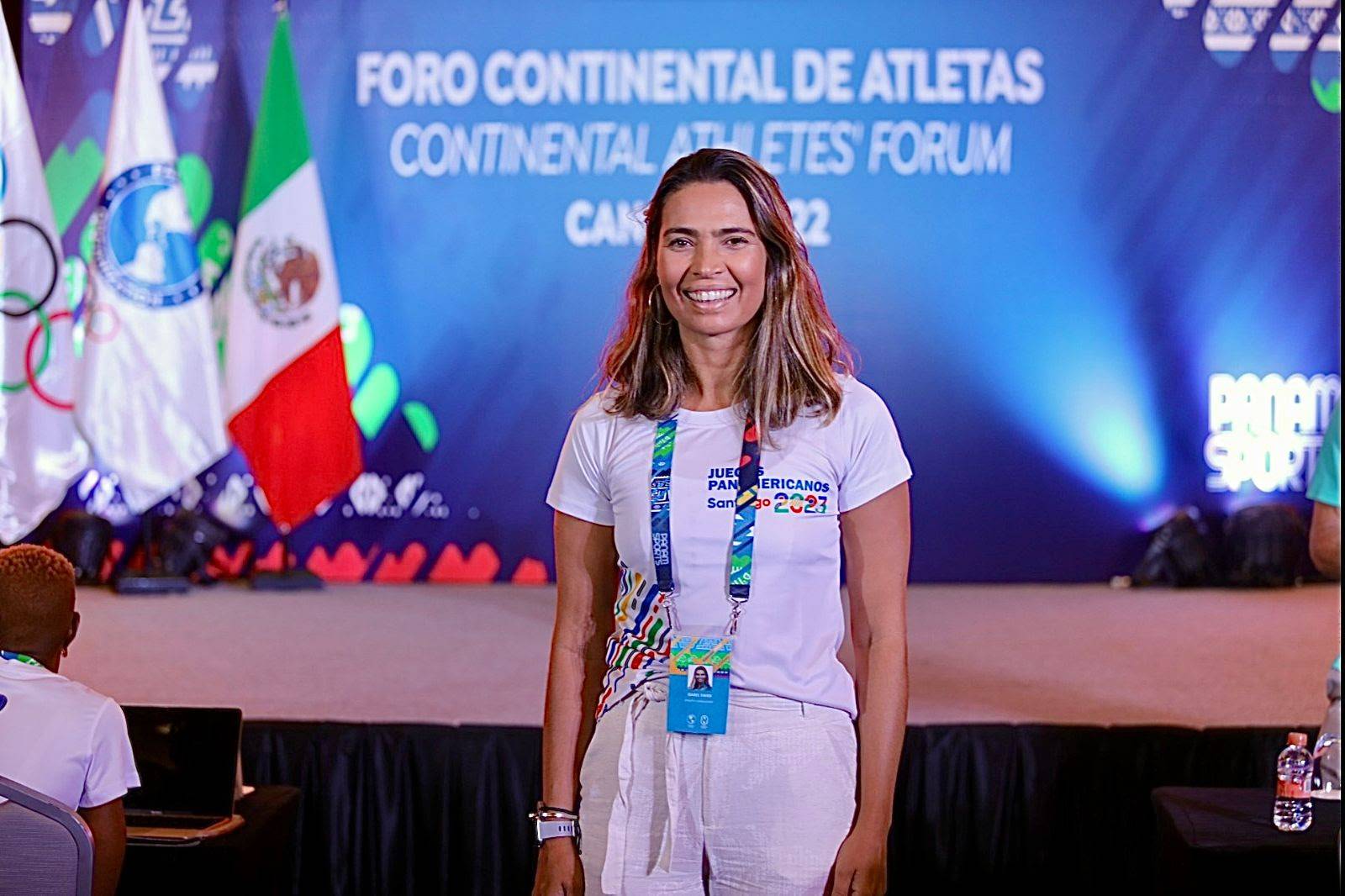 Isabel Swan é eleita a nova presidente da Comissão de Atletas Pan-americanos