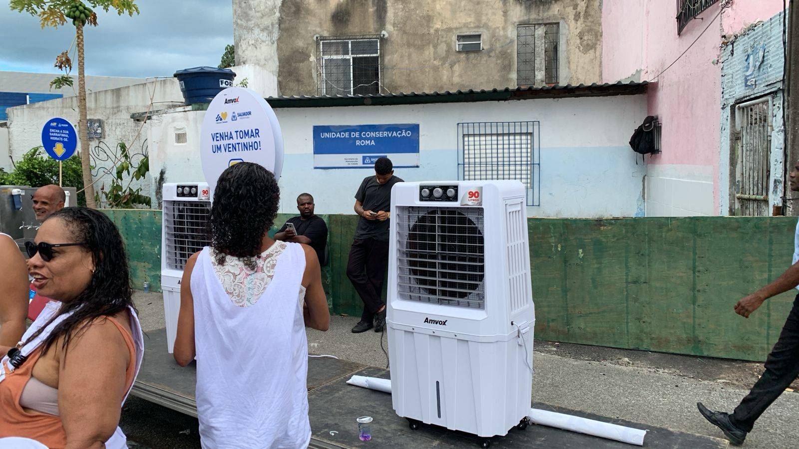 Carnaval de Salvador terá climatizadores espalhados nos circuitos