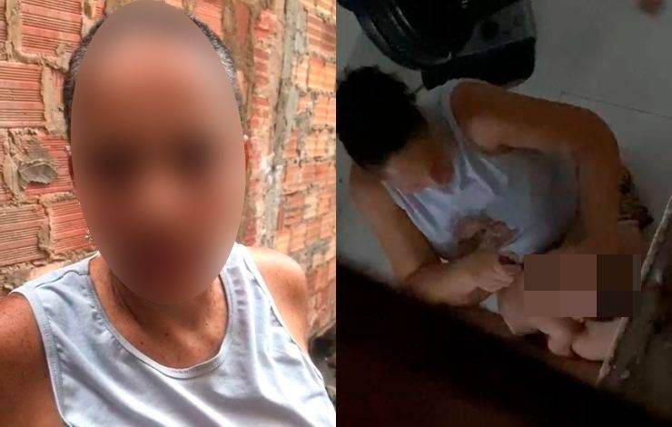 Mulher é espancada e tem cabelo raspado após vídeo mostrá-la 'maltratando' criança