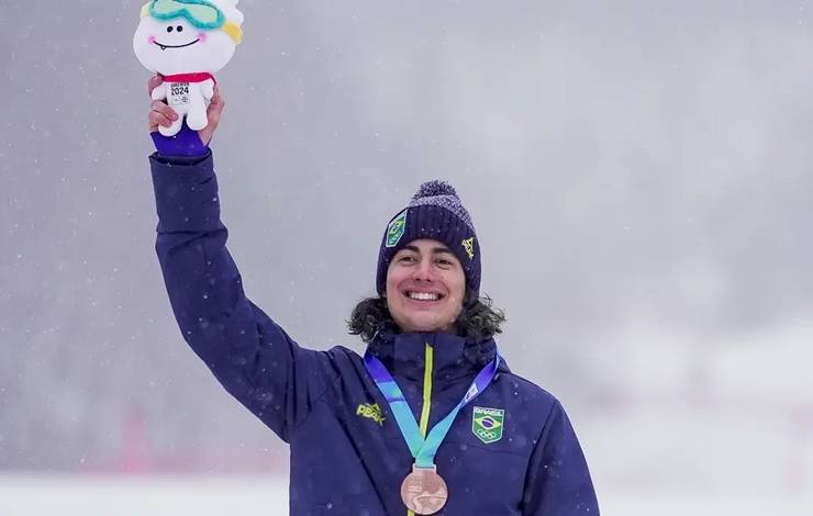 Brasil ganha medalha inédita em Jogos Olímpicos de Inverno