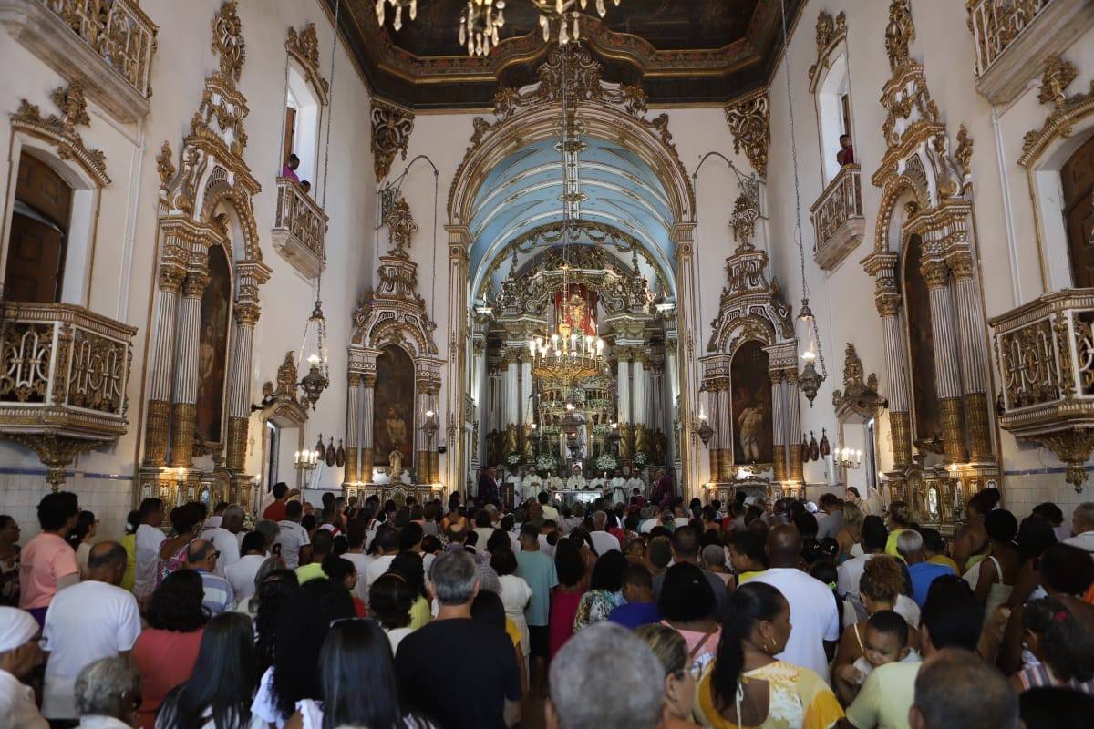 Encerramento dos festejos do Senhor do Bonfim atrai turistas à Colina Sagrada