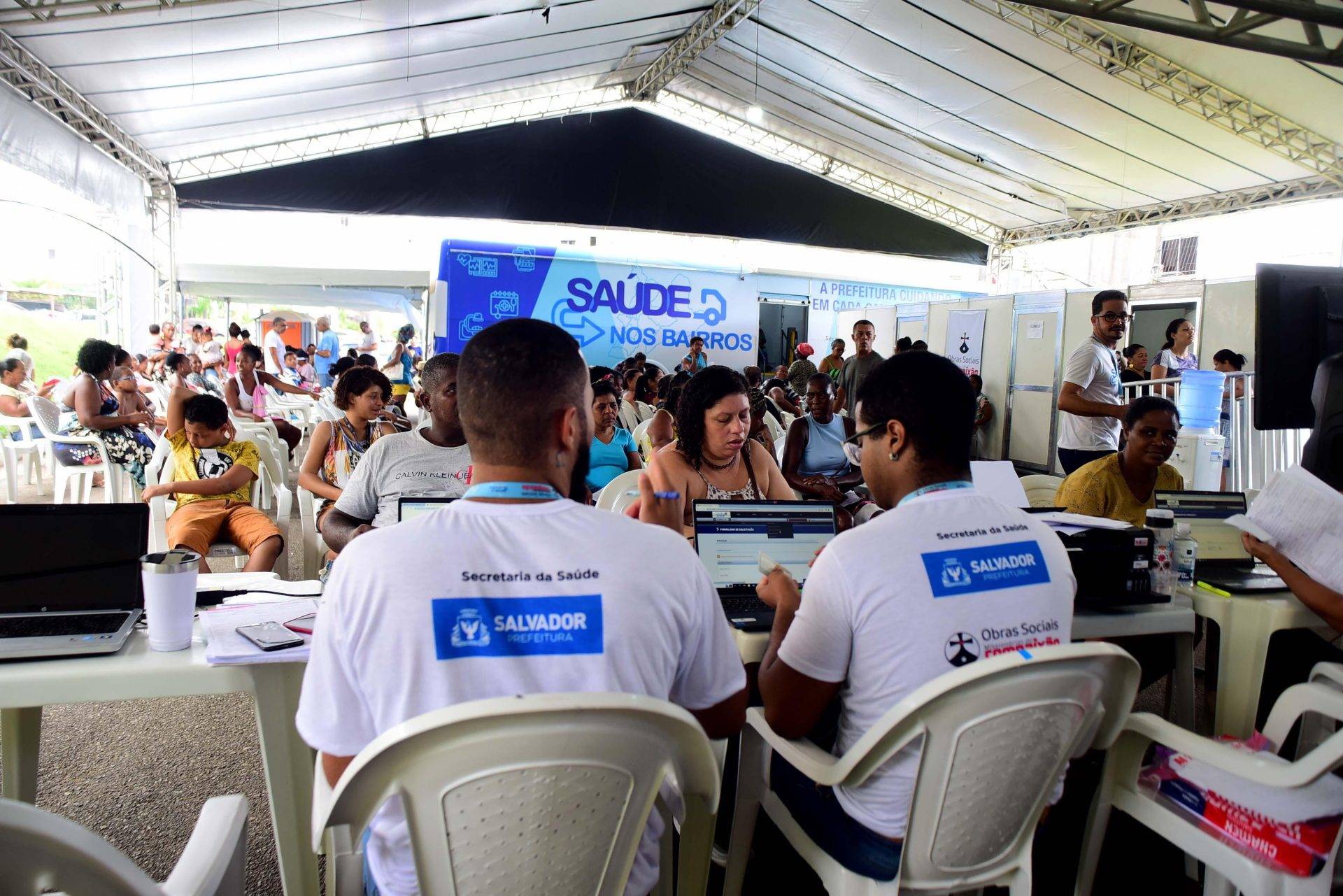 Programa Saúde nos Bairros oferece atendimento médico na Lagoa da Paixão