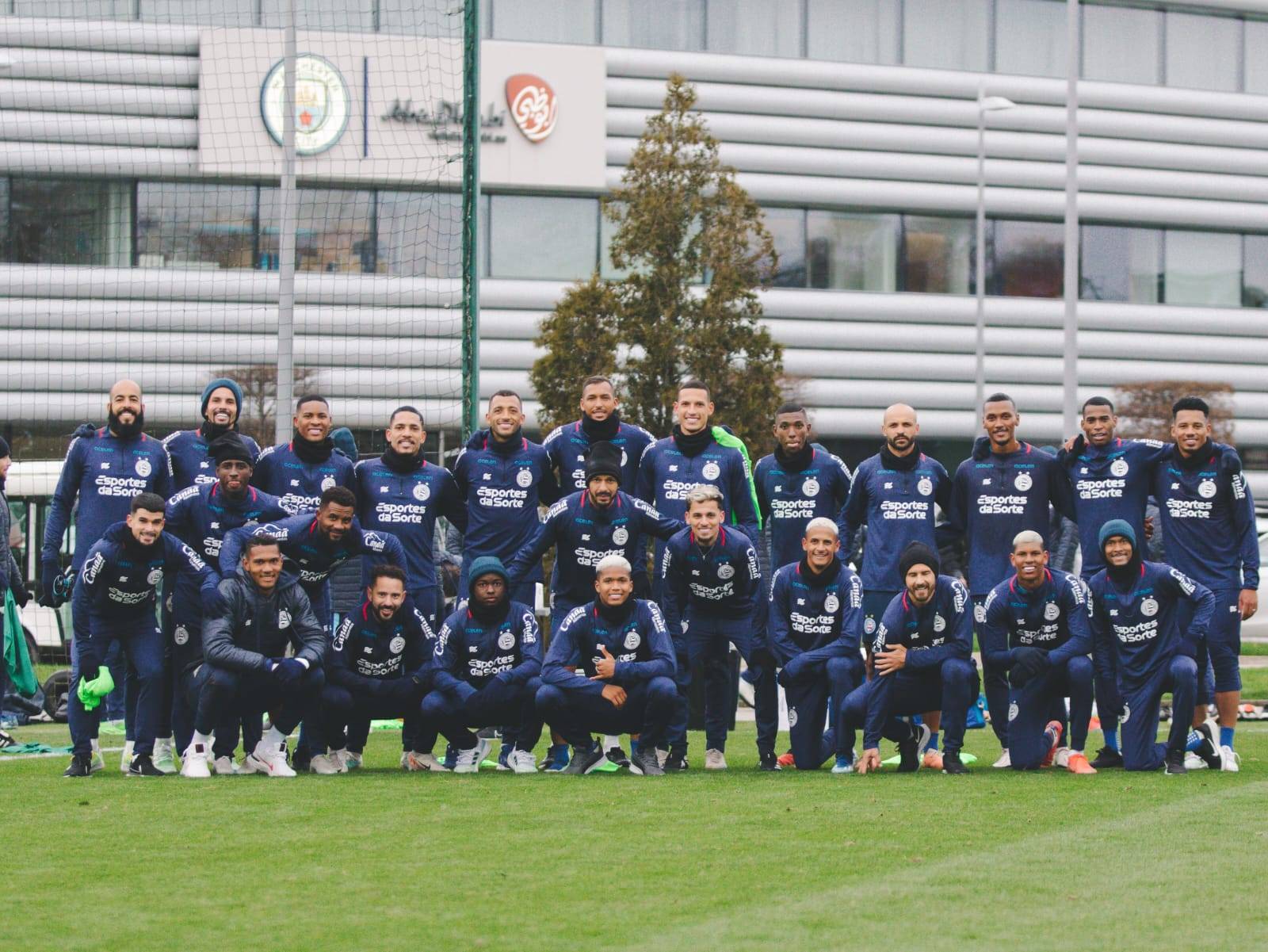 Em Manchester, Bahia marca amistoso contra clube campeão da Premier League