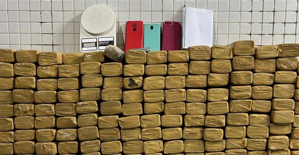 Mais de 160 kg de maconha são localizadas durante treinamento policial em São Cristóvão