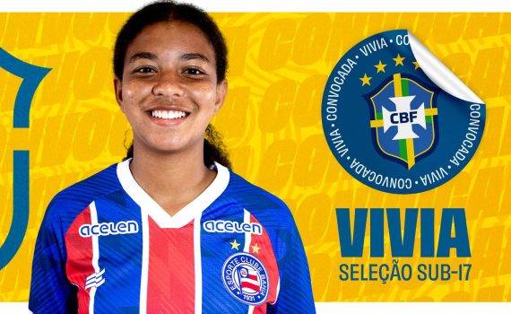 Meia-campista do Bahia é convocada para Seleção Brasileira Feminina Sub-17