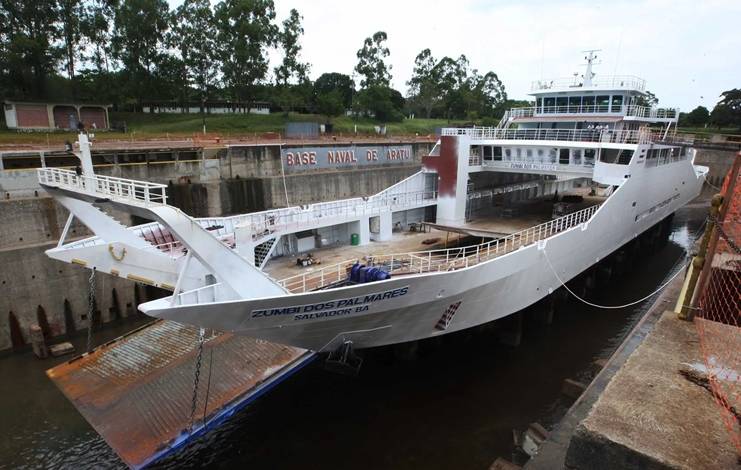 Ferry Zumbi dos Palmares fica parado para manutenções até o dia 26