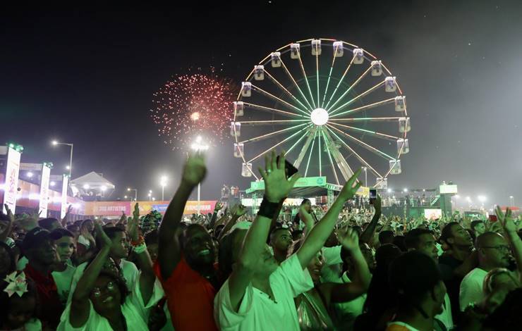 Festival Virada Salvador reuniu mais de 2 milhões de pessoas, informa Saltur