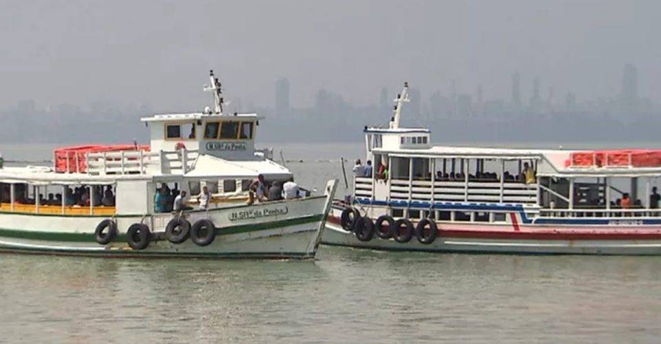 Travessia Salvador-Mar Grande é suspensa por conta do mau tempo; Salvador-Morro de SP opera com conexão