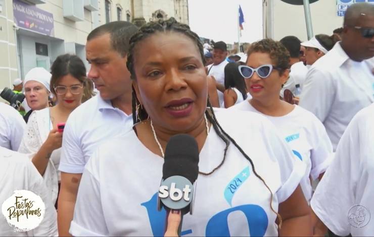 Margareth Menezes enaltece Lavagem do Bonfim: 'Manifestação mais pura do baiano'