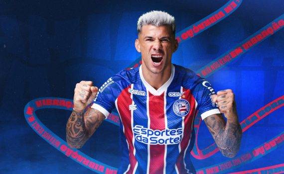 Bahia anuncia oficialmente a contratação do zagueiro Victor Cuesta