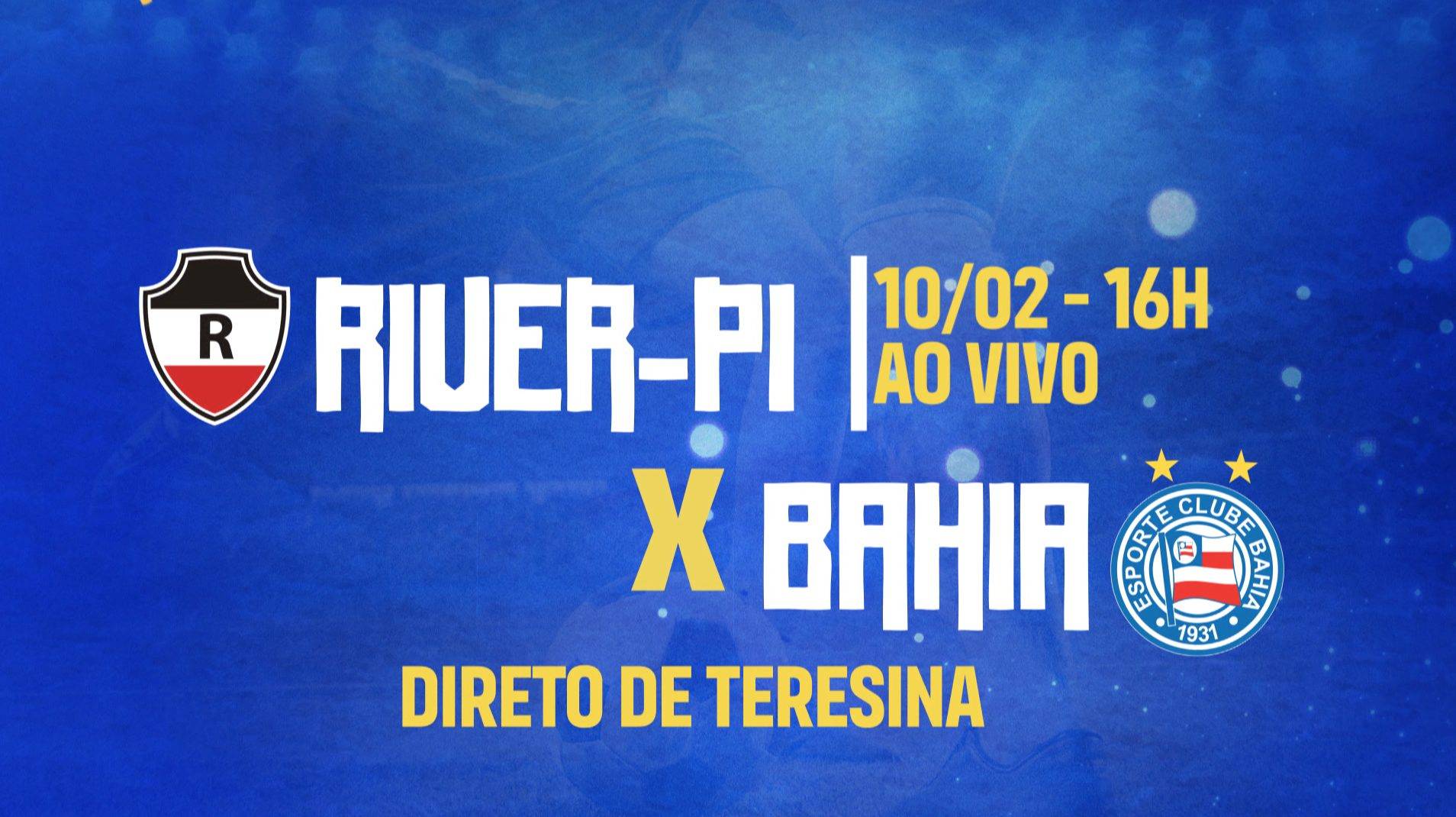 AO VIVO: assista a Bahia x River pela Copa do Nordeste no Aratu On