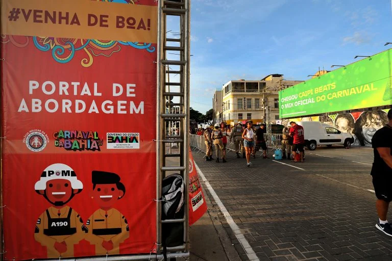 PM capacita efetivo que vai atuar nos portais de Abordagem do Carnaval 2024