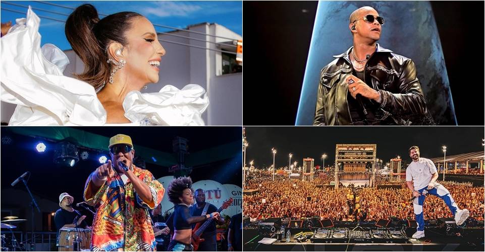 Ivete Sangalo, Léo Santana, Psirico e Alok; Veja atrações do 3° dia de Carnaval no Circuito Barra-Ondina