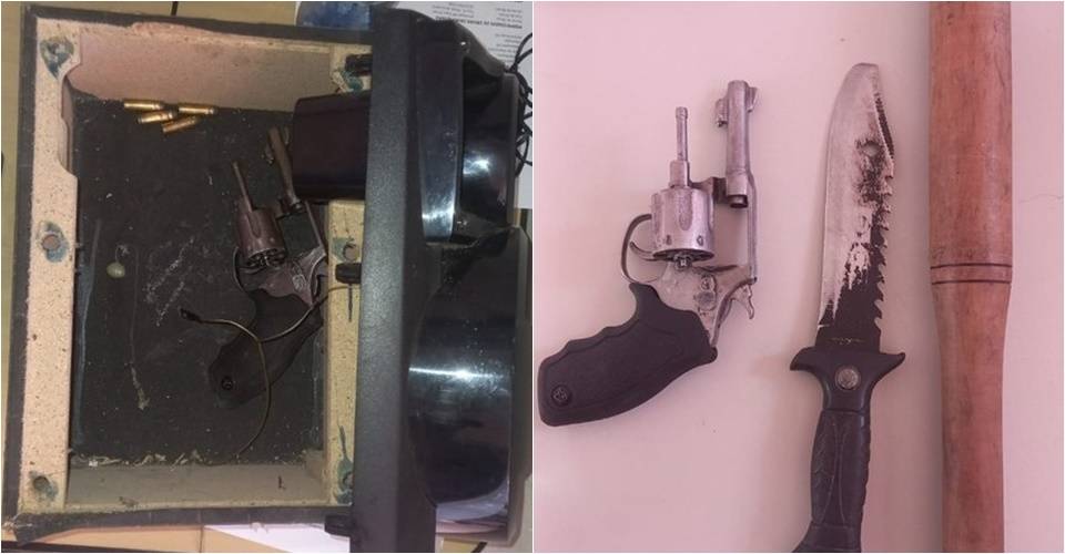 Caminhoneiro é preso com arma e munições escondidas em caixa de som na Bahia