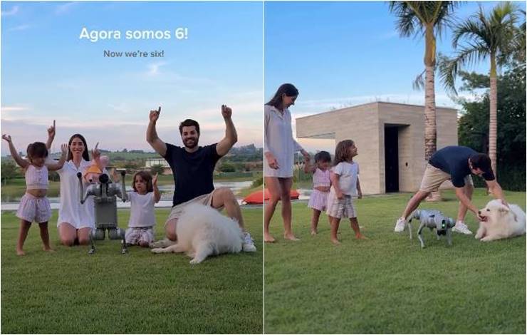 'Robô-dog': Saiba quanto custa o novo integrante da família do DJ Alok