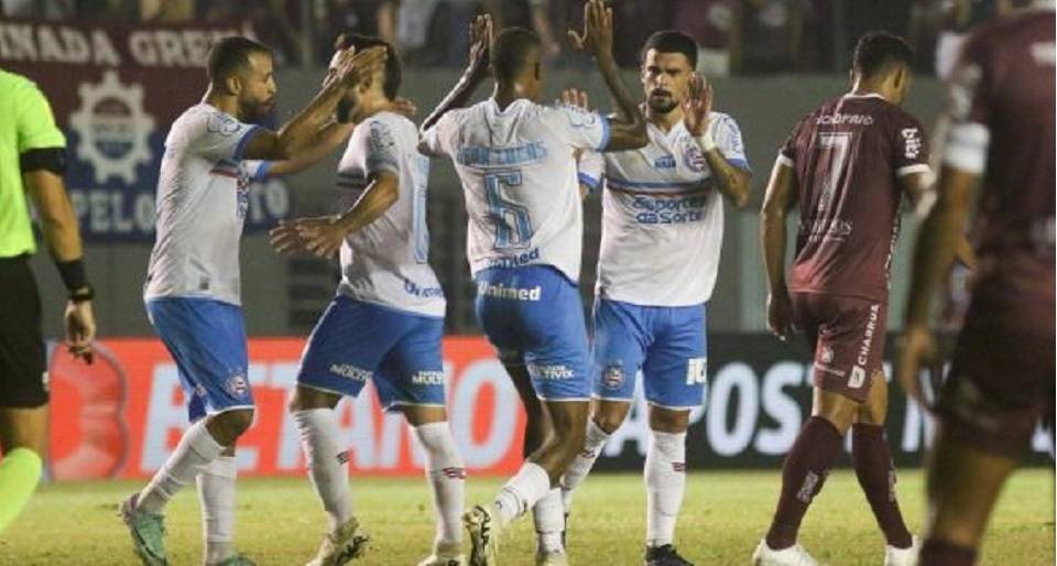 Nos pênaltis, Bahia supera o Caxias e avança à terceira fase da Copa do Brasil