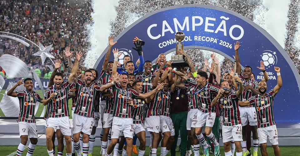 Com título do Fluminense, Brasil domina Recopa Sul-Americana com 13 títulos