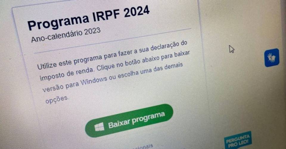 Receita já recebeu mais de 1,86 milhão de declarações do IRPF 2024