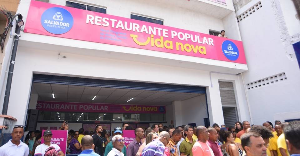 Prefeitura inaugura mais um restaurante popular em Salvador